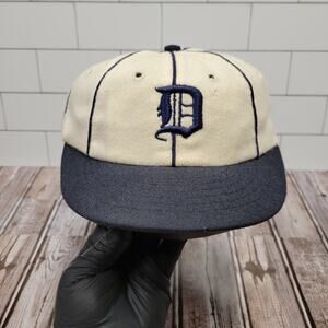 Roman Cooperstown Collection Vintage Detroit Tigers Fitted Hat 7 5/8 USA Made